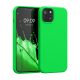 Etui Kwmobile do Apple iPhone 13, silikonowe, zielone, 55878.44