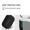 Etui na słuchawki Apple AirPods Pro 2, Kwmobile, Czarne, Silikon, 59472.01