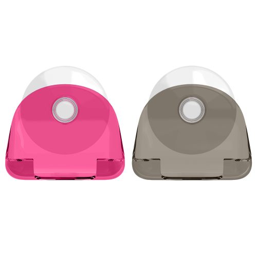 Zestaw 2 uchwytów do golarki Kwmobile, czarno-różowy, plastikowy, 48032.14