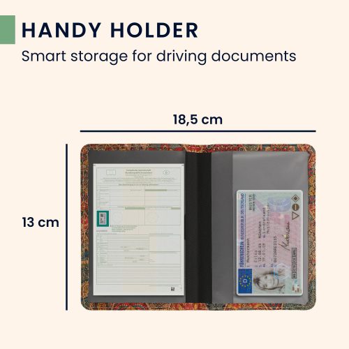 Okładka na dokumenty samochodu Kwmobile, Multicolor, Korek, 59558.01