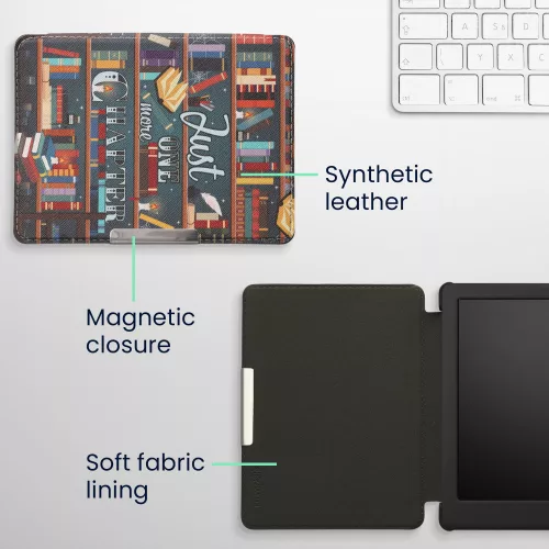 Etui do Kobo Glo HD/Touch 2.0, Kwmobile, Multicolor, Skóra ekologiczna, 34348.49