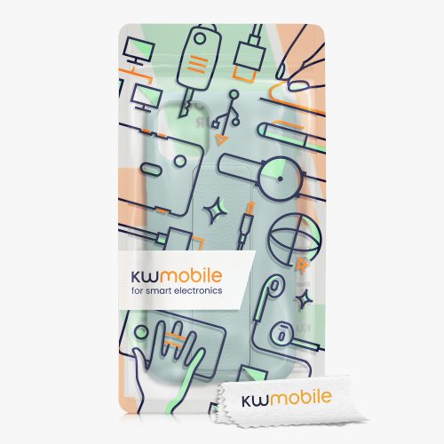 Etui kwmobile do Apple iPhone 11, silikonowe, zielone, 58280.71
