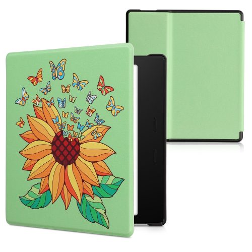 Etui kwmobile do Amazon Kindle Oasis 10, Skóra ekologiczna, Wielokolorowy, 49417.23