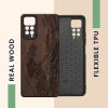 Etui kwmobile do Xiaomi Redmi Note 11 Pro/Redmi Note 11 Pro 5G/Redmi Note 12 Pro, drewno, brązowy, 57381.09