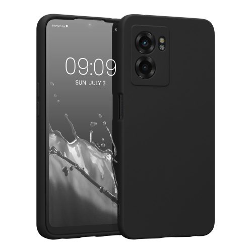 Etui kwmobile do Realme Narzo 50 5G, silikon, czarny, 59618.47