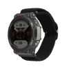 Pasek kwmobile do Huami T-Rex 2, nylon, czarny, 59598.01