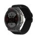 Pasek kwmobile do Huami T-Rex 2, nylon, czarny, 59598.01