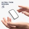 Zestaw 2 etui Kwmobile do Xiaomi Mi Band 7 Pro, plastikowy, czarny/przezroczysty, 59604.01