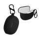 Etui kwmobile do Realme Buds Air3 Neo, silikon, czarny, 59591.01