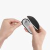 Etui kwmobile do Realme Buds Air3 Neo, silikon, czarny, 59591.01