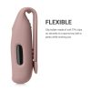 Zestaw 2 etui do Fitbit Inspire 2/Ace 3, Kwmobile, czarny/różowy, silikon, 54017.08