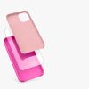 Etui kwmobile do Apple iPhone 12 Mini, Silikon, Różowy, 52640.135