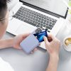 Etui Kwmobile do Apple iPhone 12 Mini, silikonowe, niebieskie, 55111.108