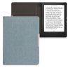Etui kwmobile do Kobo Aura H2O Edition 1, niebieskie, tekstylne, 59716.23