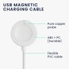 Kabel zasilający kwmobile do Fossil Gen 6/Gen 5/Gen 4, Plastik, Biały, 58644.02