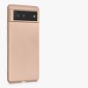 Etui kwmobile do Google Pixel 6, silikon, kremowy, 55783.66