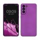 Etui Kwmobile do Samsung Galaxy S21 FE, Fioletowe, Silikonowe, 55485.24