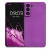 Etui Kwmobile do Samsung Galaxy S21 FE, Fioletowe, Silikonowe, 55485.24