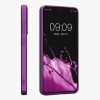 Etui Kwmobile do Samsung Galaxy S21 FE, Fioletowe, Silikonowe, 55485.24