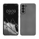 Etui Kwmobile do Samsung Galaxy S21 FE, szare, silikonowe, 55485.232