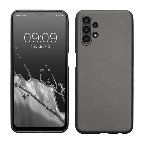 Etui kwmobile do Samsung Galaxy A13 4G, krzem, szary, 57956.232