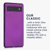 Etui kwmobile do Google Pixel 6a, silikonowe, fioletowe, 57960.240