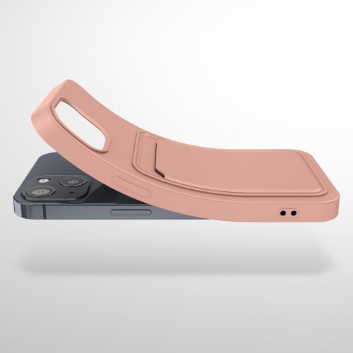 Etui kwmobile do Apple iPhone 13, Silikon, Różowy, 55955.199