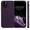 Etui kwmobile do Apple iPhone 12/iPhone 12 Pro, Silikon, Fioletowy, 56114.115