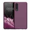 Etui kwmobile do Huawei P30, silikonowe, fioletowe, 47411.115