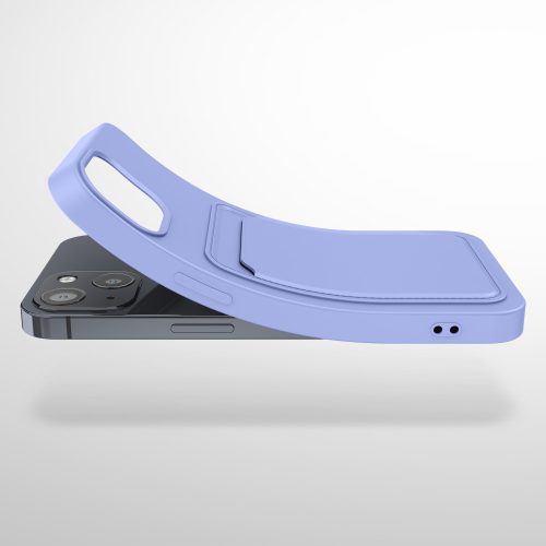 Etui kwmobile do Apple iPhone 13, silikonowe, fioletowe, 55955.108