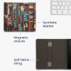 Etui kwmobile do Amazon Kindle Oasis 10, Skóra ekologiczna, Wielokolorowy, 57849.04