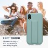 Etui kwmobile do Apple iPhone XR, silikon, zielony, 58281.71