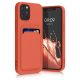Etui kwmobile do Apple iPhone 12/iPhone 12 Pro, silikonowe, czerwone, 55112.76