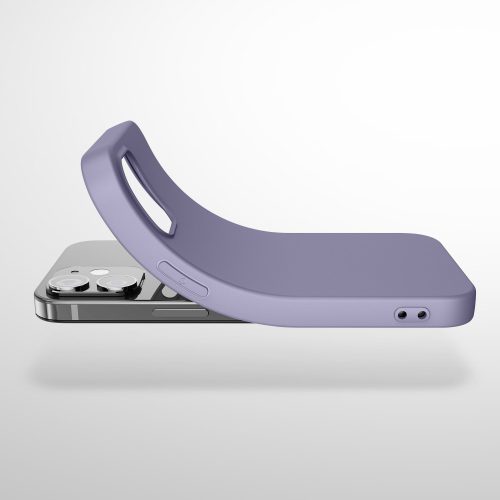 Etui kwmobile do Apple iPhone 12/iPhone 12 Pro, Silikon, Fioletowy, 53938.244
