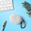 Etui kwmobile do słuchawek Xiaomi Redmi Buds 3 Lite, silikon, biały/czarny, 59159.02