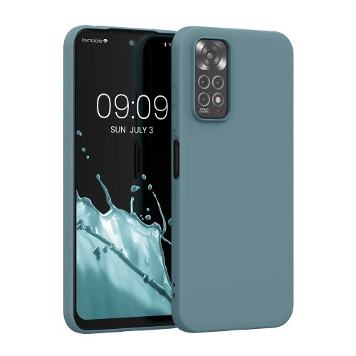 Etui kwmobile do Xiaomi Redmi Note 11/Redmi Note 11S, silikon, zielony, 57368.246