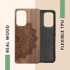 Etui kwmobile do Samsunga Galaxy A53 5G, drewno, brąz, 58317.12