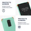 Zderzak kwmobile do Xiaomi Redmi Note 9, silikon, zielony, 53147.71