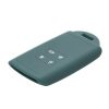 Etui na kluczyk samochodowy kwmobile do Renault/Dacia 4 przyciski - Keyless Go, silikon, zielony, 48035.207