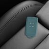 Etui na kluczyk samochodowy kwmobile do Renault/Dacia 4 przyciski - Keyless Go, silikon, zielony, 48035.207