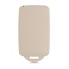Etui na kluczyk samochodowy kwmobile do Renault/Dacia 4 przyciski - Keyless Go, silikon, kremowy, 48035.16