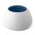 Bol ceramic Navaris pentru caini cu urechi lungi, lavabil, ceramica, alb, 56612.04