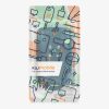 Etui na kluczyk samochodowy kwmobile do Renault/Dacia 4 przyciski - Keyless Go, silikon, niebieski, 48035.57