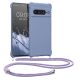 Etui Kwmobile ze smyczą do Google Pixel 7 Pro, niebieskie, silikonowe, 59967.108