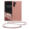 Zderzak kwmobile do Huawei P30 Pro, Silikon, Różowy, 60035.154