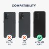 Zderzak kwmobile do OPPO A76, silikon, przezroczysty/różowy, 60042.01