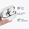 Zestaw folii ochronnych 2 kwmobile do Apple Airpods Pro 2, Plastik, Czarny, 60102.01