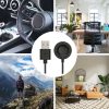 Kabel zasilający kwmobile do oleju napędowego DZT2015 /DZT2012/DZT2014, tworzywo sztuczne, czarny, 60127.01