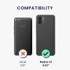 Etui kwmobile do Xiaomi Redmi A1, silikonowe, czarne, 60137.47