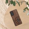 Etui kwmobile do Xiaomi Redmi Note 11 Pro/Redmi Note 11 Pro 5G/Redmi Note 12 Pro, drewno, brązowy/niebieski, 57381.11